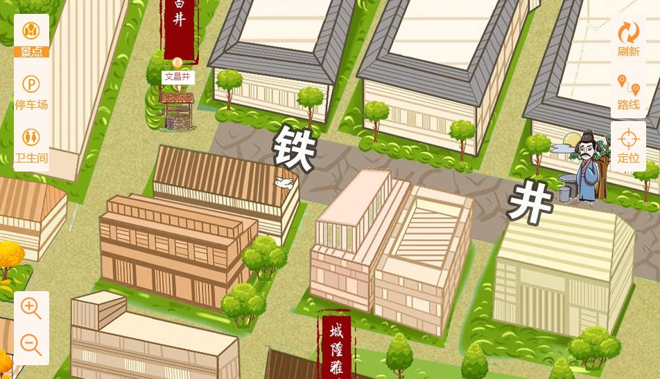 古浪智慧景区：手绘地图与语音导览的完美融合